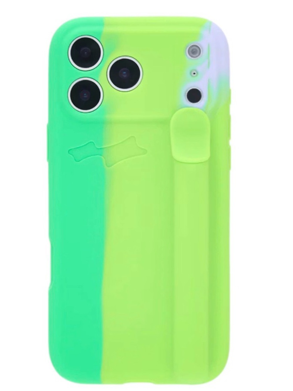SKYLRK by Justin Beiber Aqua Kiwi Silicone Phone Case iPhone 17 Pro Max